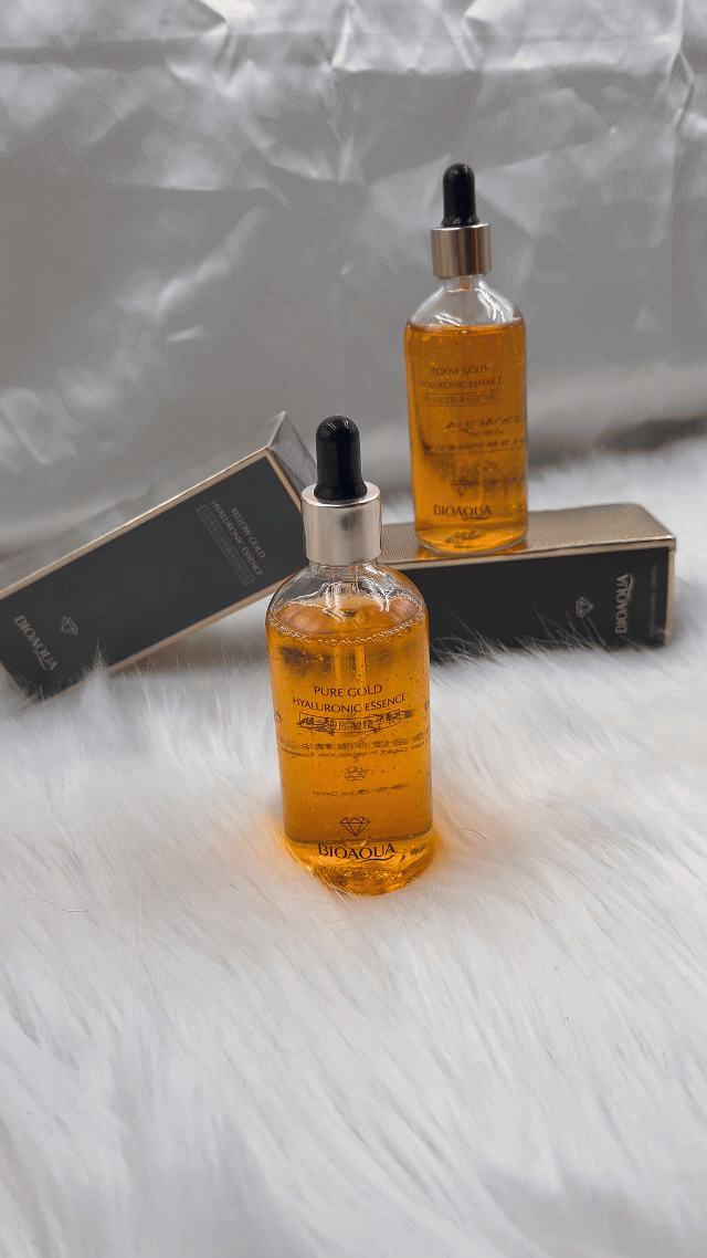 Sérum 24K Bioaqua: hidratación profunda, efecto rejuvenecedor y tono unificado. ¡Tu piel lo merece! 💆